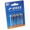 P-Cell AA Mignon ceruza LR6 1,5V 4db/csomag helyettes�t� elem elem