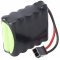 Helyettes�t� akku roma 4511670 red�nymotor 12V 800mAh 9,6Wh F2x5 k�bel �s csatlakoz� NiMH
