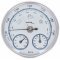 Technoline WA 3090 k�r alak� barom�ter h�m�r�vel �s p�ratartalom-m�r�vel vintage diz�jnban