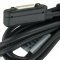 USB m�gneses t�lt�k�bel Sony Xperia Z1 Z1 Compact Z2 Z3 Z3 Compact 1,0m