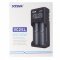 Xtar VC2SL gyorst�lt� Li-ion 3,6V-3,7V �s NiMH 1,2V akku USB-C t�pegys�g n�lk�l