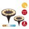 Velamp SPK16 napelemes kerti l�mpa f�ldszeggel 2db/csomag powerbank