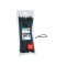 Velamp nylon k�belk�tegel� fekete 7,6mm x 550mm 50db/csomag