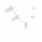 Velamp CLASSY kiterjeszthet� IP44 f�nyf�z�r 15m 20x G50 3000K feh�r k�bel