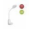 Velamp SWAN2 LED asztali l�mpa 7W 420lm 4000K �rint�kapcsol� tolltart� feh�r