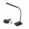 Velamp SLIM asztali l�mpa 6W 510lm 4000K fekete f�nyer�szab�lyz�s