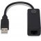 HP h�l�zati adapter USB-A - RJ45 aljzat Ultrabookhoz Plug & Play