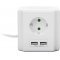 4-es eloszt� kapcsol�val 2 USB porttal gyerekz�rral