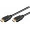 Goobay Standard puha nagysebess�g� HDMI k�bel Ethernettel 4K/60Hz 0,5m