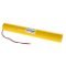 V�szvil�g�t�s akkupakk D (g�li�t) 4,8V 4500mAh 240x33mm 20cm k�bel JST EHR-2 Ni-Cd