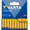 Varta AAA (mikro) LR03 elem 1.5V 10db/csomag hossz� �lettartam� hagyom�nyos elem alk�li