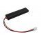 Helyettes�t� v�szvil�g�t�s akku AA Mignon ceruza L2x2 4,8V 1500mAh 1db/csomag 150mm csatlakoz� NiMH