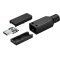 Goobay Micro-B forraszthat� Micro-USB csatlakoz� 2,5W 0,5A 480Mbit/s USB2.0