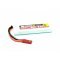 Pichler RED POWER akku 3,7V 1S 650mAh JST/BEC csatlakoz� modell�p�t� LiPo