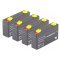 Axcom akkupakk 24V 1,2Ah 4db/csomag Stiegelmeyer Vitano AG300 Sicuro Plus orvosi �lom