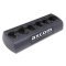 Axcom SM-LGS-6 asztali t�lt� 6 t�lt�hellyel r�di�khoz (akku)