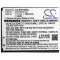 Helyettes�t� vonalk�dolvas� akku BlueBird BP30 BAT-BP30-45 2000mAh 7.4Wh