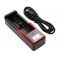 Helyettes�t� akkut�lt� akku 18650 Micro USB k�bellel
