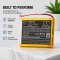 Helyettes�t� b�bi�r akku BabyPhone AURUM BAT-BBM-A1 5000mAh 18.5Wh