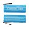 Helyettes�t� ipari akku 18490 1600mAh 5.92Wh 2db/csomag forrf�lekkel