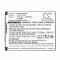 Helyettes�t� vonalk�dolvas� akku iMozen TC601 1ICP7/54/64 3900mAh 15.02Wh