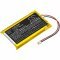 Helyettes�t� b�bi�r akku Sanitas SBY 98 1ICP6/30/48 900mAh 3.33Wh 3.7V