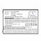 Helyettes�t� vonalk�dolvas� akku Urovo i6200S HBL6200 3800mAh 14.44Wh 3.8V
