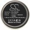 Helyettes�t� m�r�m�szer elem Testo 184-T4/TLH-2450 500mAh 1.8Wh
