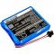 Helyettes�t� m�r�m�szer akku Extech MS6000 BATT-74V 7,4V 4500mAh 33,3Wh Li-ion