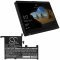 Helyettes�t� laptop akku Asus ZenBook Flip UX561UN-BO011T C31N1703 4500mAh 51.84Wh Li-Ion