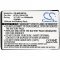 Helyettes�t� telefon akku Motorola I576 BT90 helyettes�t� 1800mAh 6.66Wh