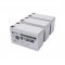 Helyettes�t� akku MGE Pulsar 1000 / Pulsar 1000 RT2U sz�netmentes UPS 3db/csomag SLA
