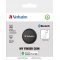 Verbatim My Finder Coin MYFC-01B Bluetooth tracker fekete CR2032 IP66