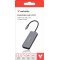 Verbatim USB-C Hub Essentials 6 port HDMI RJ45 3xUSB-A 1xUSB-C PD 1db/csomag