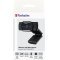Verbatim AWC-01 USB webkamera 2560x1440/1920x1080 30fps autof�kusz be�p�tett mikrofon fekete