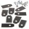 9db/csomag rozsdamentes ac�l peng�k 3,5cm 1,7cm 0,7mm Gardena, Husqvarna kompatibilis