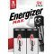 Energizer Max E-Block 6LR61 9V 2db/csomag hagyom�nyos elem Alkaline