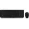 Cherry GENTIX Desktop vezet�k n�lk�li billenty�zet �s eg�r szett fekete DE 2,4GHz 2400dpi 4xAAA
