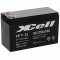 XCell XP7-12 VdS AGM 12V 7,0Ah Faston4,8mm F2 akku �lom