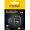 Intenso microSDXC 256GB Performance Class10 U1 90MB/s olvas�s 10MB/s �r�s SD-adapter csomag