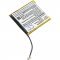 Helyettes�t� m�dialej�tsz� akku SanDisk Sansa View 8GB 600mAh 2.22Wh 805193192 3.7V