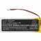 Helyettes�t� vezet�k n�lk�li akku BTX2 Pro YT502262 headset 750mAh 2.78Wh