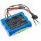 Helyettes�t� kerti szersz�mok akku SX-LIS06B NF18650-3S1P 3000mAh 33.3Wh