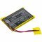 Helyettes�t� t�vir�ny�t� akku Wacom Express Key Remote 1ICP5/34/50 1000mAh 3.7Wh 3.7V