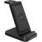 Goobay Wireless Charger vezet�k n�lk�li 3 az 1-ben t�lt� 15W 3 eszk�z egyidej� t�lt�se