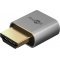 Goobay HDMI EDID emul�tor 4K@60Hz kompakt monitor-emul�tor HDMI-A