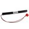 Helyettes�t� akku A-Size 4,8V 2100mAh egyoldali k�bel 25cm 200x17mm NiMH
