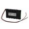 Helyettes�t� akku AA 7,2V 1600mAh v�sz- �s biztons�gi vil�g�t�s 25cm k�bel NiMH