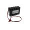 Helyettes�t� akku NC v�sz- �s biztons�gi vil�g�t�s AA 12V 800mAh 2x5 25cm NiCd