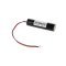 Helyettes�t� akku Sub C 2,4V 1800mAh 90x22mm egyoldali 20cm k�bel JST EHR-2 NiCd